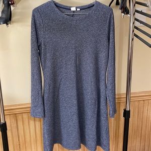 Gap lightweight ribbed sweaterdress